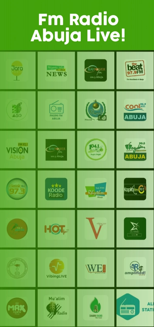 Abuja Radio Stations - Nigeria screenshot